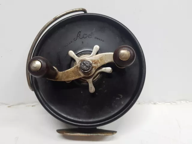 Vintage Charles Alvey And Son Fishing Reel Model # Aca # 110666