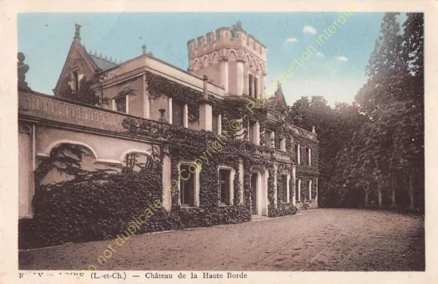 CPA 41150 Rilly On Loire Castle Of La High Dangling Edit Combier