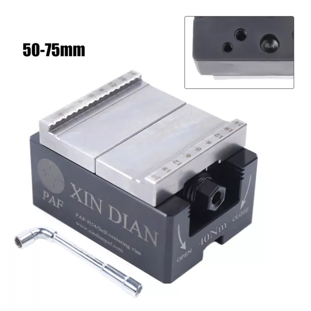 CNC Self-Centering Vise Electrode Fixture Machining Tool 8-55 mm /50-75 mm NEW