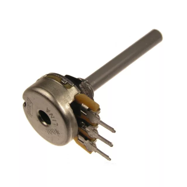 Potentiometer 470KOhm mono lin 4mm Achse Omeg Poti PC16BU 470K 101321