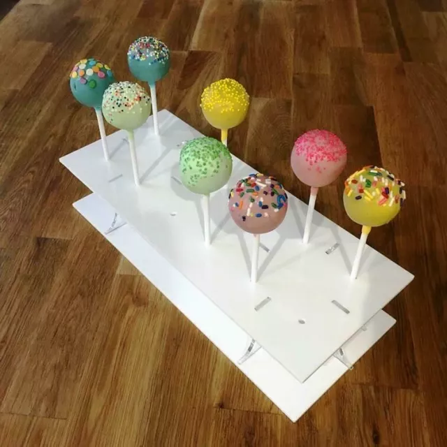 Cake Pop Stands Rectangular - Many Colour choices - 12 or 32 Hole