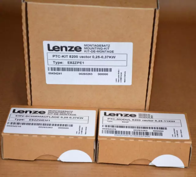 Lenze E82ZPE1 PTC KIT 8200 VECTOR 0,25-0,37KW Neu/unbenutzt