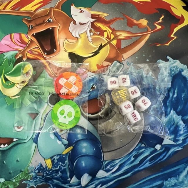 Damage Counters, Dice, Burn & Poison Markers Celebrations Pokémon TCG