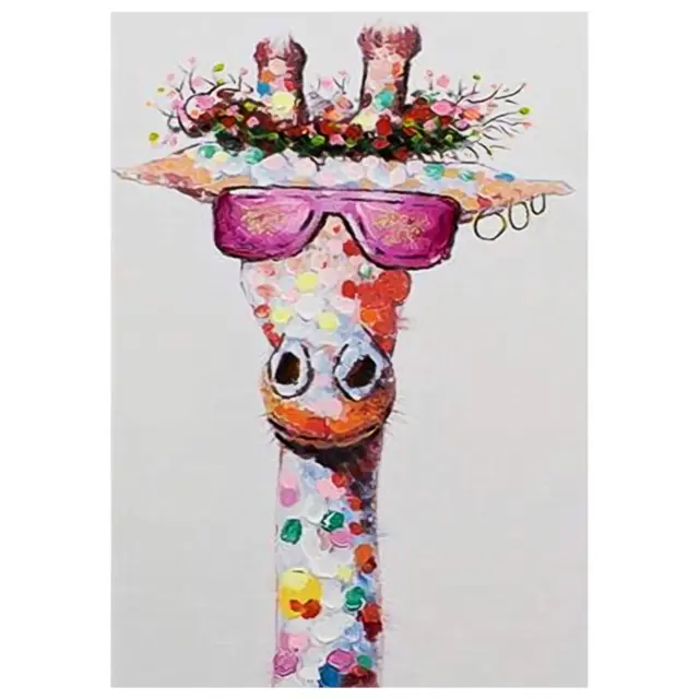 USUN - Kit per pittura a mosaico 5D per adulti e bambini motivo giraf XAJU