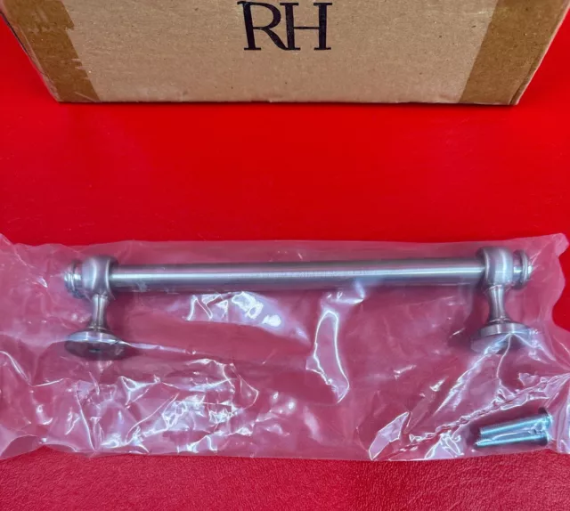 Restoration Hardware Lugarno 6 in Pull Handle Satin Nickel NIP Four Available