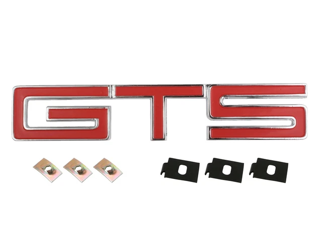 Holden Grille Badge - GTS - RED HT Monaro  grill  emblem