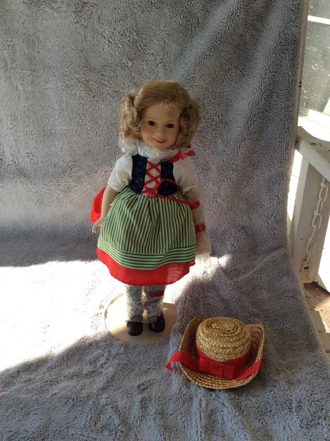 SHIRLEY TEMPLE DOLL THE DANBURY MINT Dolls of the Silver Screen HEIDI 14"
