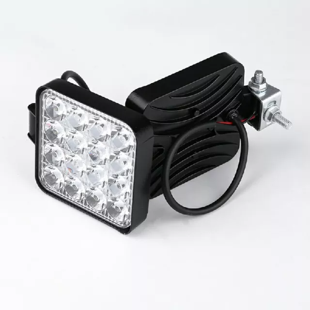 2PCS 48W LED Work Light Flood Spot Lights Driving Lamp Car Van SUV 12V/24V UK 3