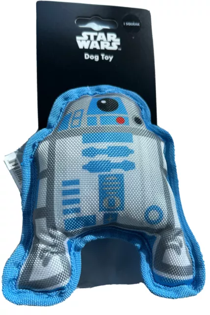Disney Star Wars Dog Toy R2-D2 NEW Plush W/ Squeaker