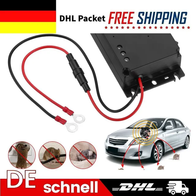 MARDERABWEHR MARDERSCHRECK MARDERSCHUTZ Ultraschall AUTO Marderfrei Mader  Schutz EUR 13,88 - PicClick DE