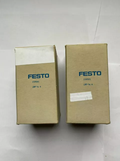 Festo Lrp-1/4-4 Regulador Presion De Precision 159501 - New