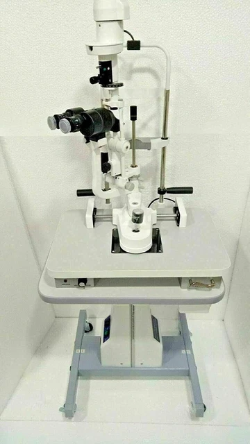 AjantaExports New Branded Slit Lamp 2 Step with Motorized Table
