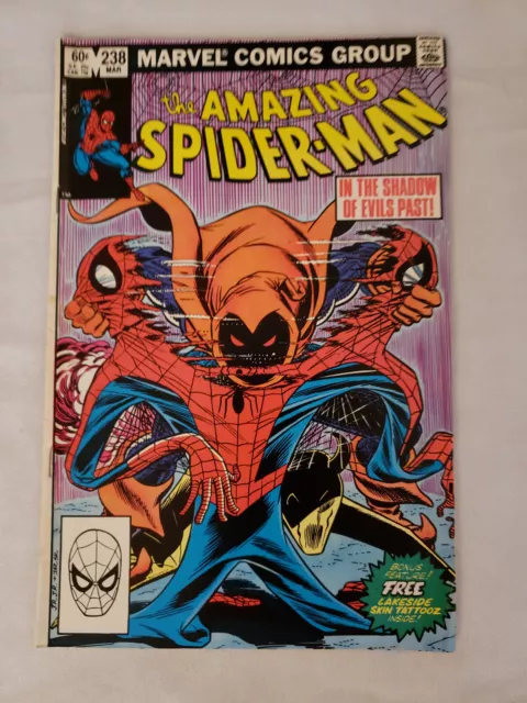AMAZING SPIDER-MAN 238 KEY! 1st HOBGOBLIN Direct Market Ed. Tattooz 1983 Romita