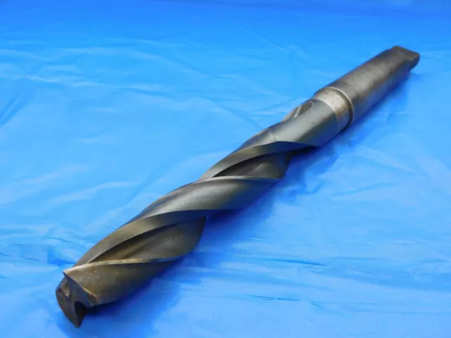 Dormer 7/8 O.d. Hss Flat Bottom Twist Drill Bit Morse Taper #3 Shank .875 Mt3