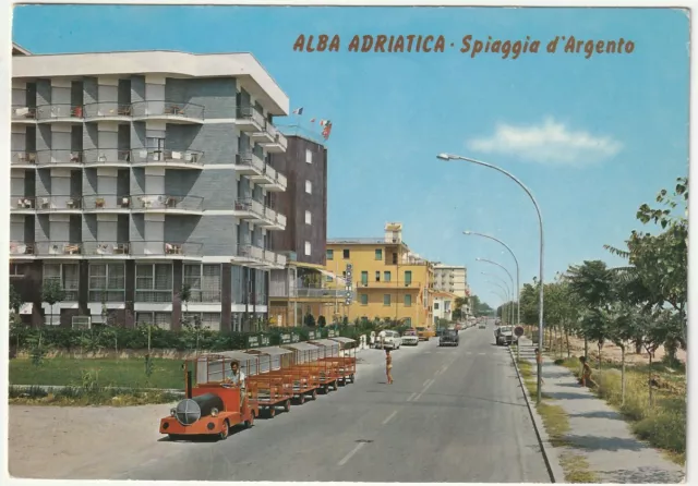 Alba Adriatica - Teramo - Viale Marconi - Viagg. 1975 -58673-