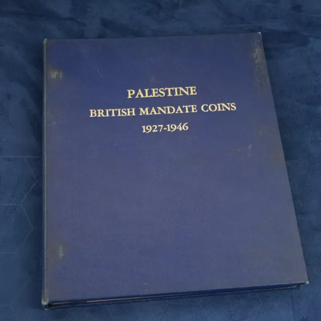 1928-1946 Palestine British Mandate Coins Complete in (Dansco P-100)