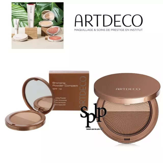 ARTDECO Bronzing Powder Compact SPF 12 Poudre bronzante visage N°5