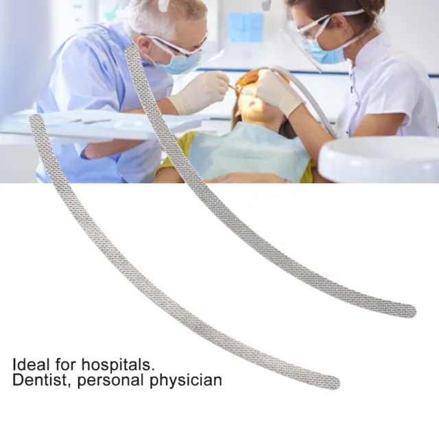 2Pcs/set Appareils De Rétention Linguaux Orthodontiques Dentaires Professionnels