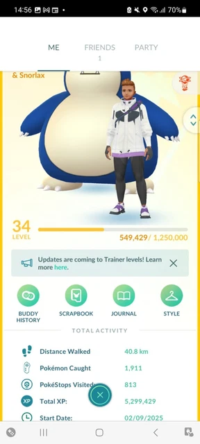 Pokémon Go 🔄 Échange 🔄 Shiny Ronflex / Snorlax - Version Digitale