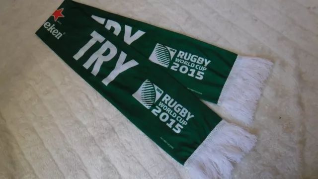 Irb Rugby World Cup 2015 Try Scarve Very Rare Must L@@K!!!