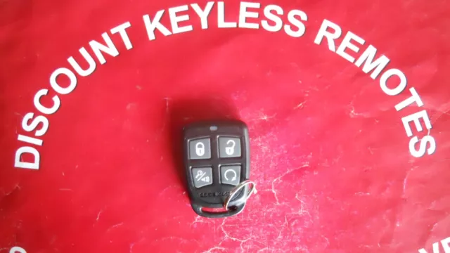 Code Alarm  Keyless Remote  H50T49  Catx4  Red  Light  Very Good Condition