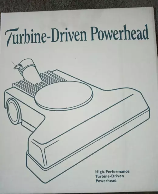 Turbine Driven Powerhead for central vacuum