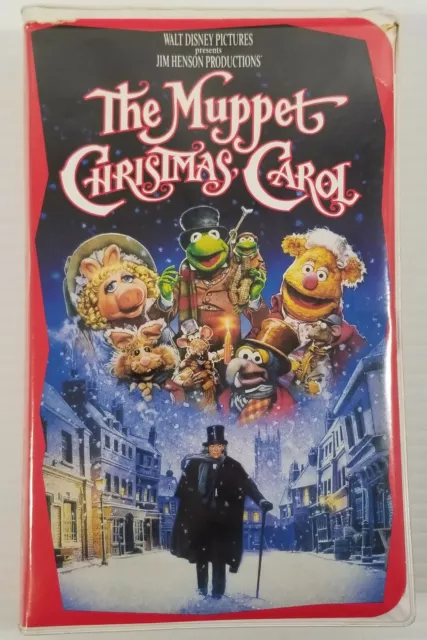 M) The Muppet Christmas Carol (Clamshell VHS, 1993) Walt Disney Jim Henson