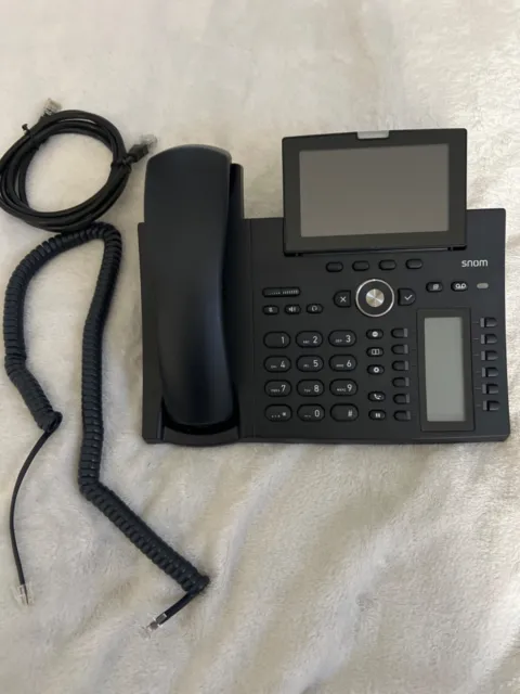 SNOM D385 IP Telefon SIP VoIP Business Phone mit Farbdisplay