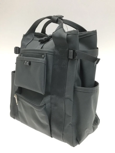 Porter Backpack/Polyester/Gry/Plain/782-08691