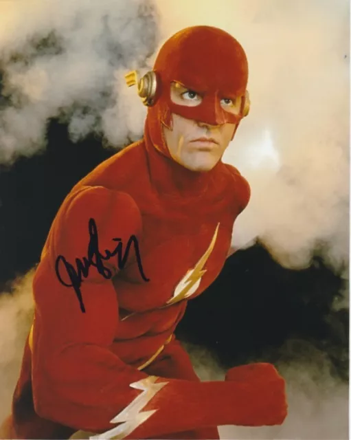 John Wesley Shipp The Flash Autographed Signed 8x10 Photo COA