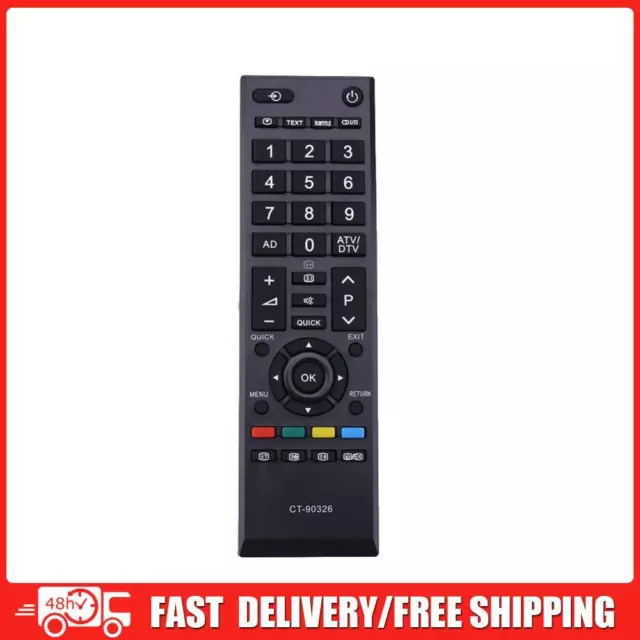 Universal TV Remote Control for Toshiba CT-90326 CT-90380 CT-90336 CT-90351