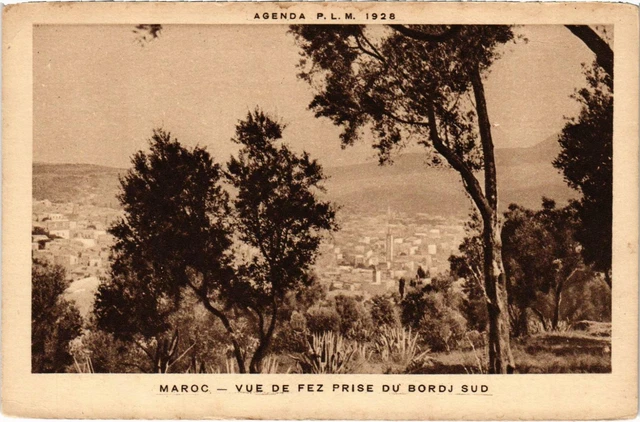 CPA AK MAROC Vue de FEZ prise du Bordj Sud (92798)