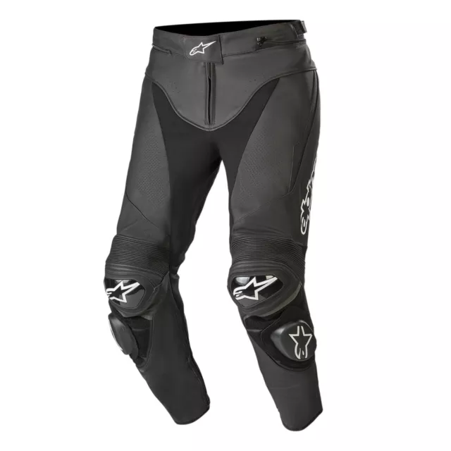 Alpinestars Pantalones de cuero para hombre - Pantalones de moto Racing MotoGP