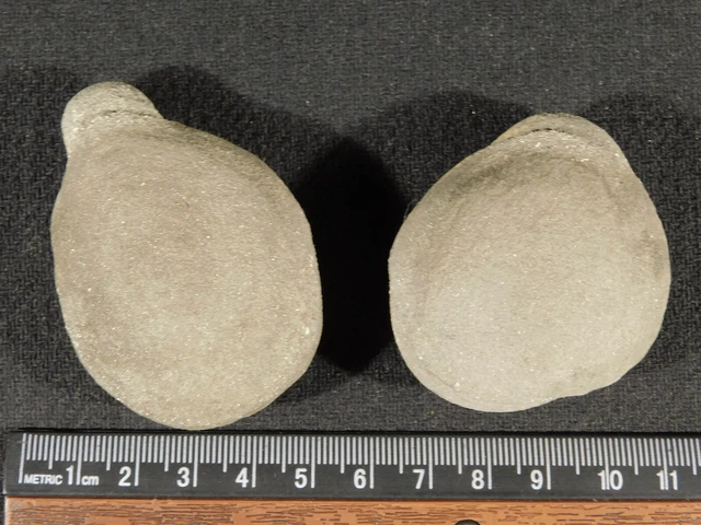 Big! Nice and 100% Natural Boji Stone Pair 219gr