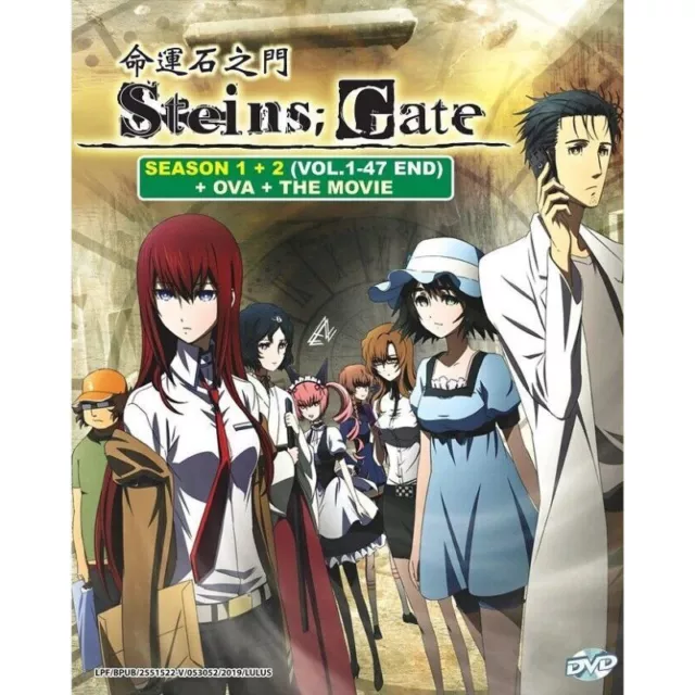  steins gate - the complete series (eps 01-25) (4 blu-ray) box  set BluRay Italian Import : Movies & TV