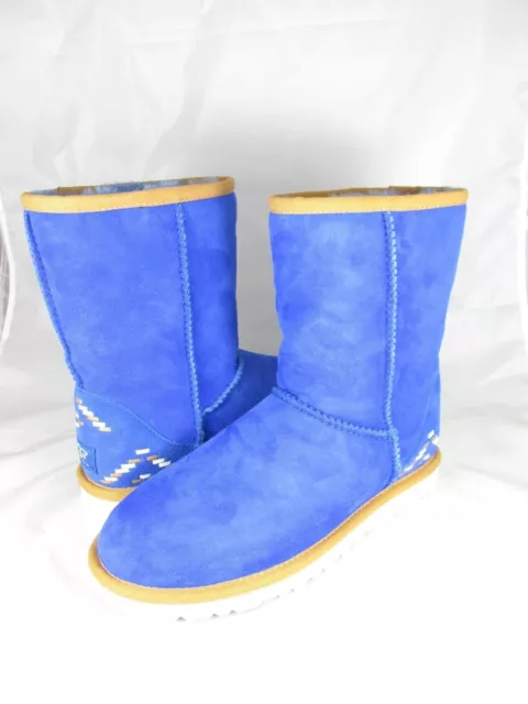 Ugg classic short rustic weave boot hotsell