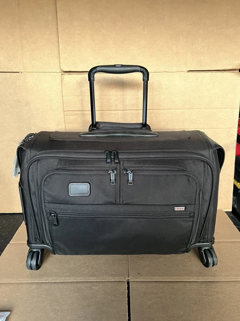 Tumi Alpha 3 Garment 4 Wheeled Carry On Rolling Bag $925 Black 2203038 2