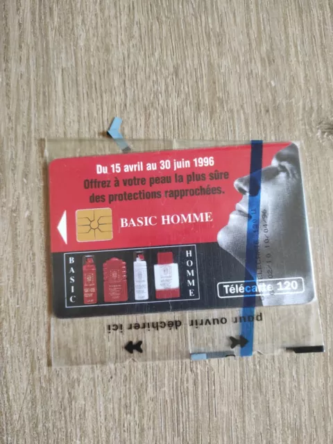 Carte Téléphonique neuve Télécarte 120 France Telecom  collection basic homme