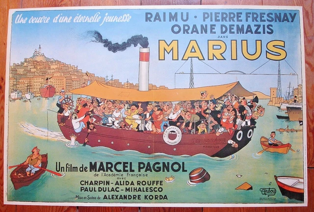 5 Volumes De Marcel Pagnol - Édition Illustrée Par Dubout - Livres Anciens