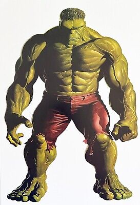 Alex Ross Marvel Comics Poster (Hulk) 11"x16"