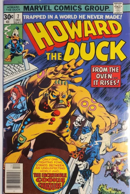 Howard the Duck (1976) #7 News Stand Gene Colan Cover & Art Steve Gerber NM