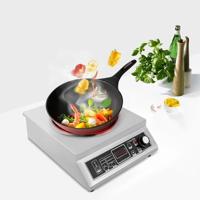 INDUCTION COOKER ELECTRIC Wok Burner Stove 3500W Cooktop Household