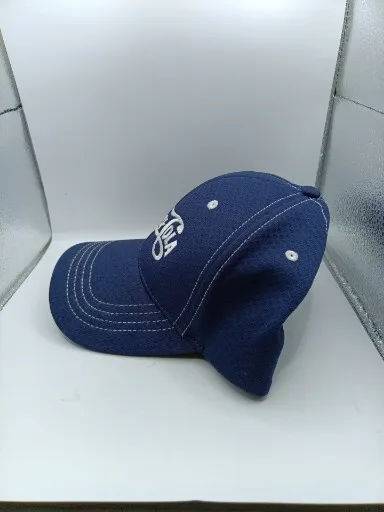 Vintage Pepsi~Cola Pepsi Mesh Snap Back Hat TRUCKER CAP Navy Blue 3