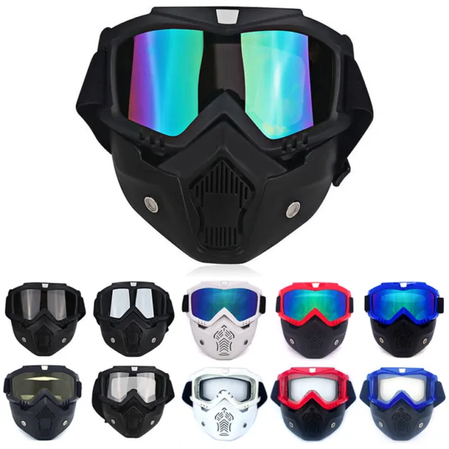 Safety Work Full Face Mask Shield & Goggles Eye Protection Construction Eyewear