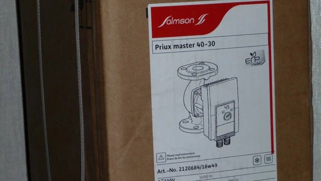Circulateur SALMSON PRIUX MASTER 40-30 – Pompe Chauffage 220V – Neuf