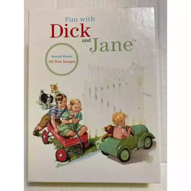 Stationery Card Set Fun With Dick and Jane by Graphique De France