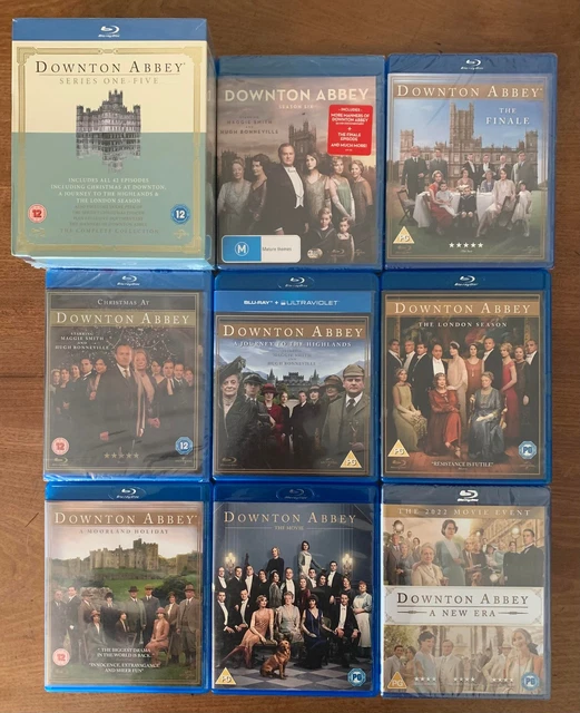 DOWNTON ABBEY THE Complete Collection Blu-ray Box Set Series 1-6 ...