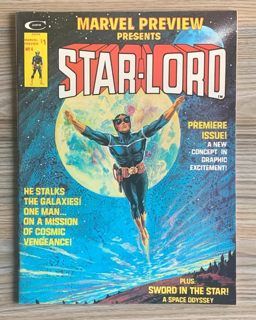 Marvel Preview Presents 4. 1st App of Star-Lord. 1976. Beautiful NM Copy.