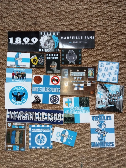 Lot De 9 Autocollants Ultras Paris - Pour Supporter Son équipe !
