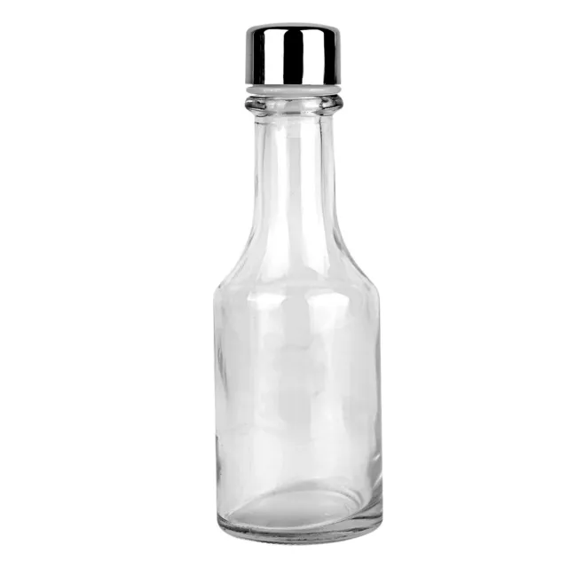 [SET OF 2] Oil and Vinegar Glass Bottle Dispensers 2 x 4.4 fl oz each 2